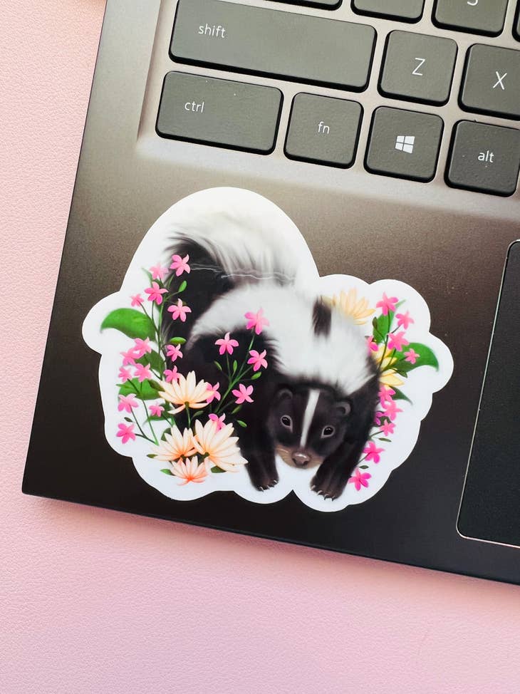 Skunk Sticker Skunk Vinyl Sticker – Little Craft Place