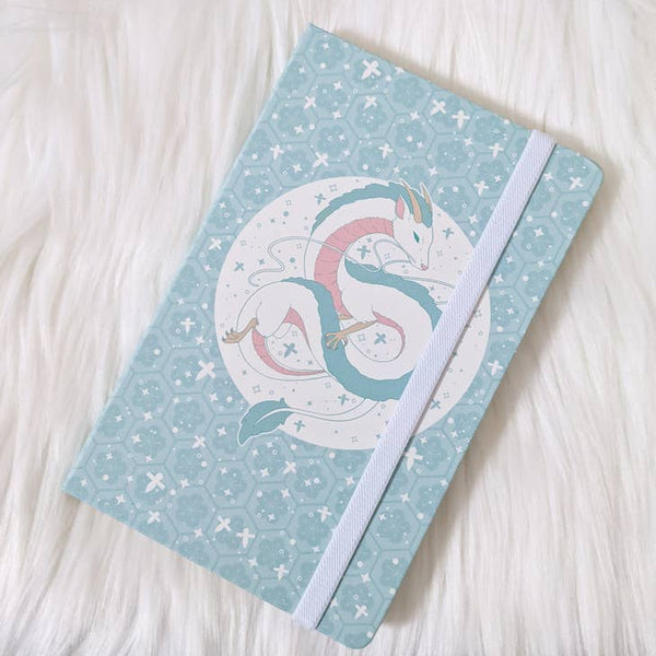 Spirited Dragon Hardcovered Notebook (Dot Grid)
