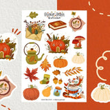 Sticker Sheet Autumn - Bullet Journal Stickers - Planner