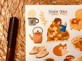 Cozy Time Sticker Sheet