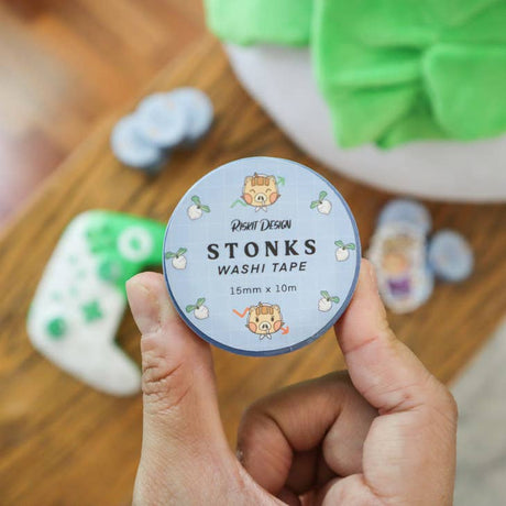 Cinta washi Daisy Mae de Stonks