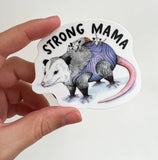 Strong Mama Possum Sticker