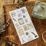 Study with Me Sticker Sheet