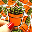Succulent Mini Sticker