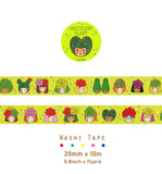 Succulent Plant Washi Tape Naoshi