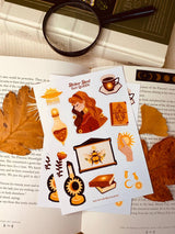 Hoja de pegatinas de la Reina del Sol