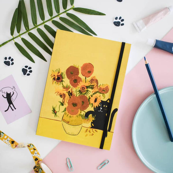 Sunflower Cat Sketchbook