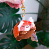 Super Fluffy Red Panda Keychain Plushie