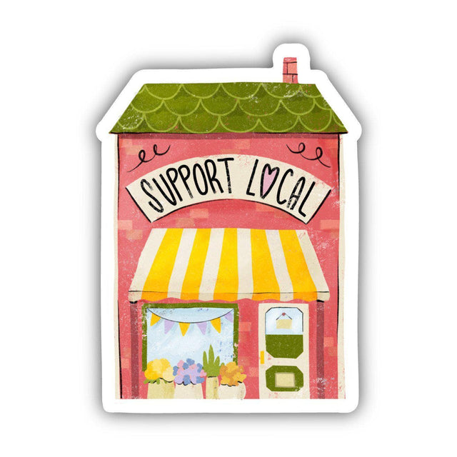 Support Local Label Support Local Sticker – Little Craft Place