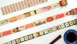 Sushi Washi Tape Set (3 rolls)