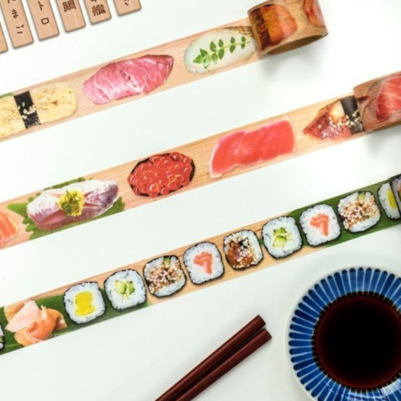 Sushi washi tape at little craft place