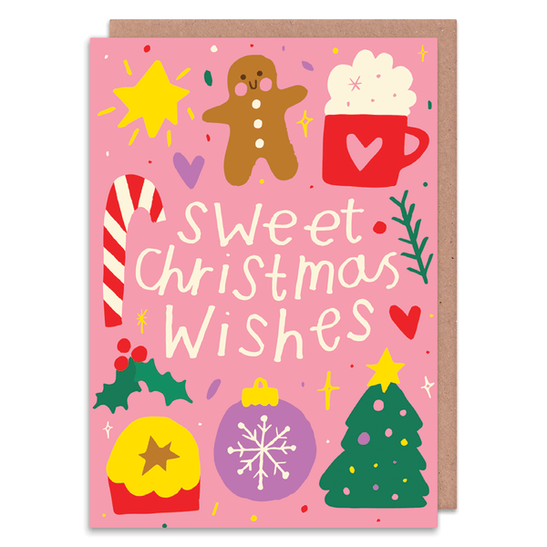 Sweet Christmas Wishes Christmas Card