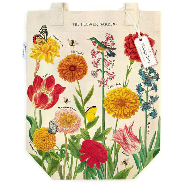 Flower Garden Tote Bag Cavallini & Co.