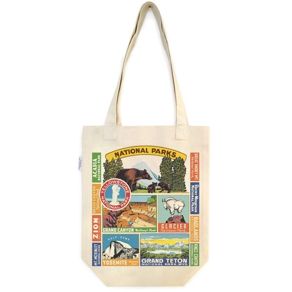 Cavallini & Co Vintage Inspired National Parks Tote Bag