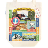 Cavallini & Co Vintage Inspired National Parks Tote Bag