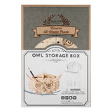 Owl Storage Box DIY Wooden Puzzle