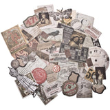 An eclectic collection of printed memorabilia including vintage ads, cards, tickets, brochures and other fun bits.