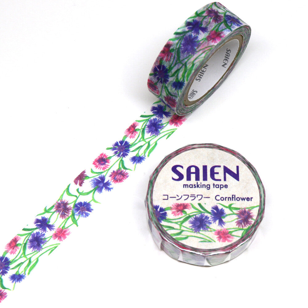 Cornlower Washi Tape SAIEN