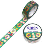 Lantana Flower Washi Tape SAIEN
