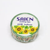Sunflower Washi Tape SAIEN