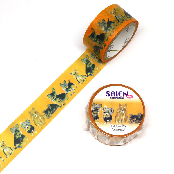 Pomeranian Dog Japanese Washi Tape SAIEN Little Craft Place