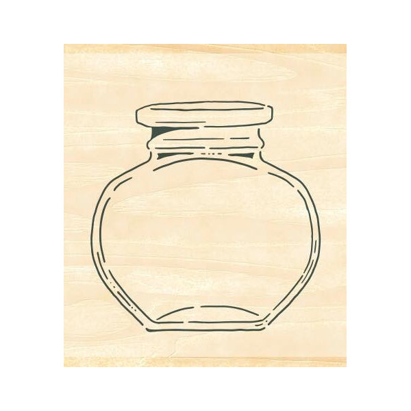 Beverly Ink Companion Stamp - Glass Ink Bottle