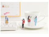 People Washi Flake Sticker