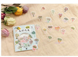 Flower Bouquet Washi Flake Sticker