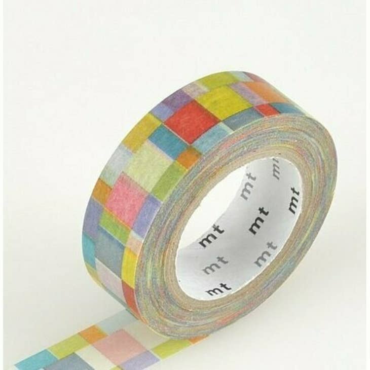 MT Washi Tape - Mosaic Bright