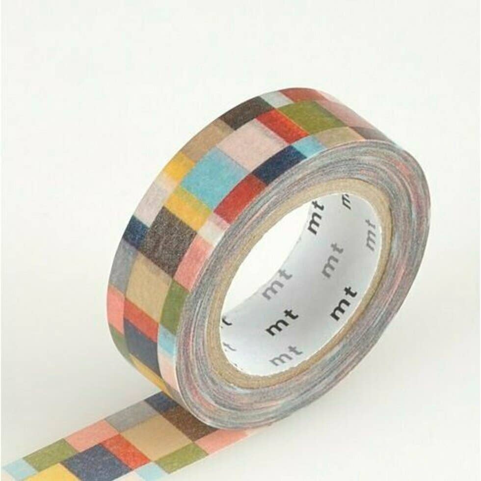 MT Washi Tape - Mosaic Greyish