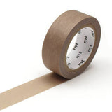 Solid Smoky Beige Washi Tape MT