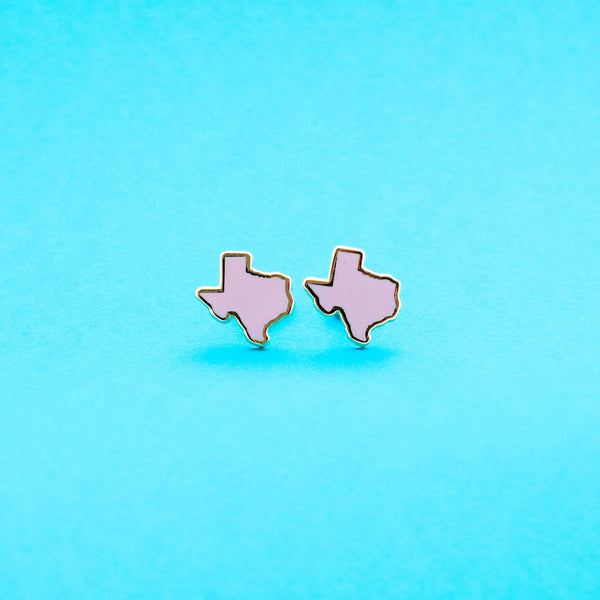 Texas Earrings Pink