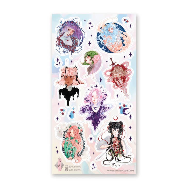 Sticker Layout For Magic Boot The Magic Within Sticker Sheet – Little Craft Place