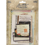 Tim Holtz Idea-Ology Paper Layers Cards 33/Pkg Tim Holtz
