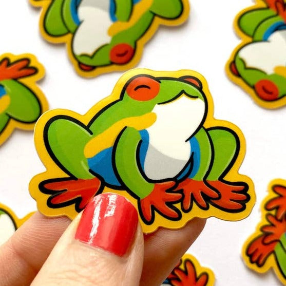 Tree Frog Mini Sticker