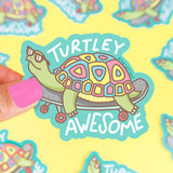 Turtley Awesome Vinyl Sticker