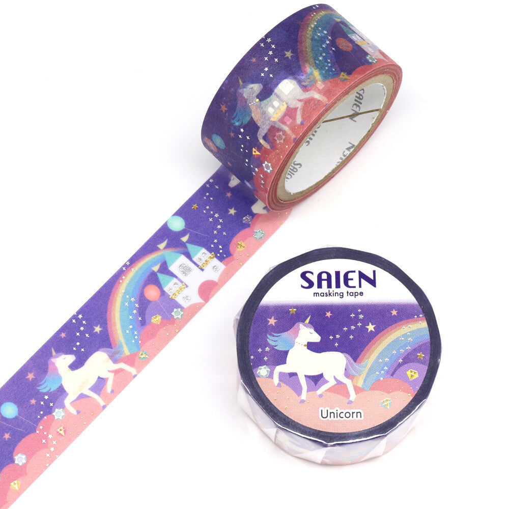 Unicorn Washi Tape Saien