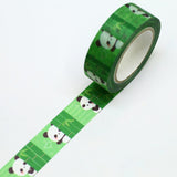 Panda Bear Bamboo Washi Tape SAIEN
