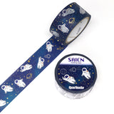 Space Traveler Astronaut Japanese Washi Tape SAIEN