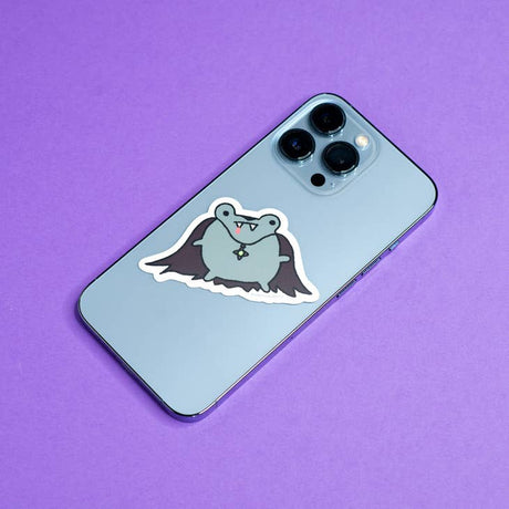 Pegatina de rana vampiro