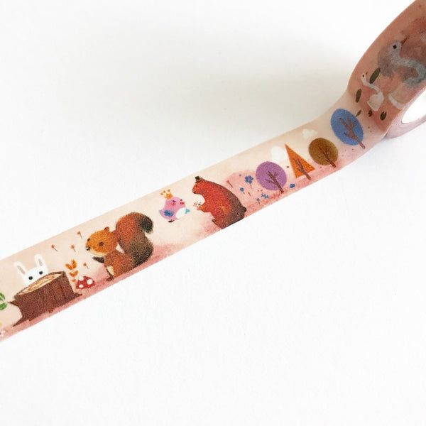 Forest Animal Washi Tape The Little Red House