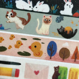 White Bunny Washi Tape The Little Red House
