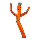 Wacky Waving Inflatable Arm Flailing Tube Man Vinyl Sticker