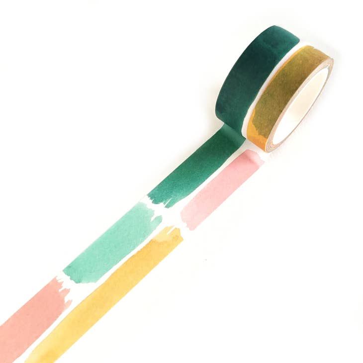 Watercolor Brushstroke Washi Tape