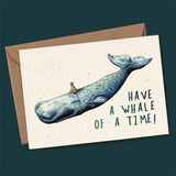 Whale Of A Time Card - Birthday Card