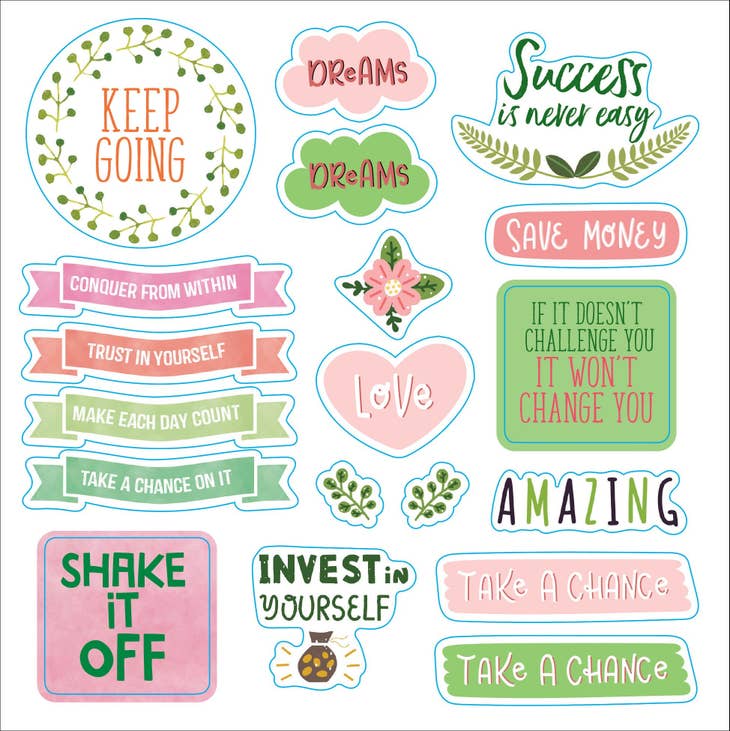 Whatever You Say! A Words and Phrases Sticker Book (1200 Stickers)