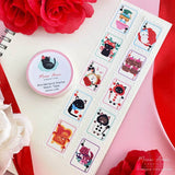 Wonderland Cats Stamp Washi Tape