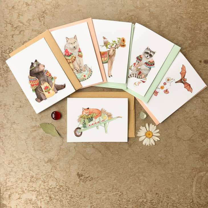 Woodland Garden - Small Card Pack