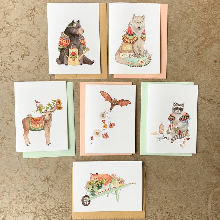 Woodland Garden - Small Card Pack