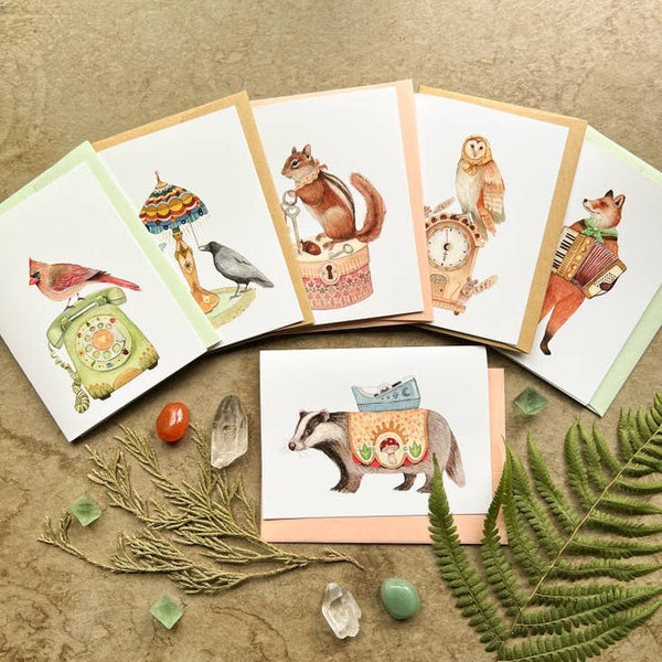 Woodland Home - Small Card Pack
